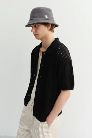 ADVENTURE BUCKET HAT CHARCOAL GREY