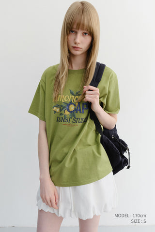 UNISEX LIMONCELLO T-SHIRT OLIVE GREEN