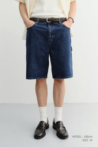 CLASSIC CARPENTER DENIM SHORTS CLASSIC BLUE