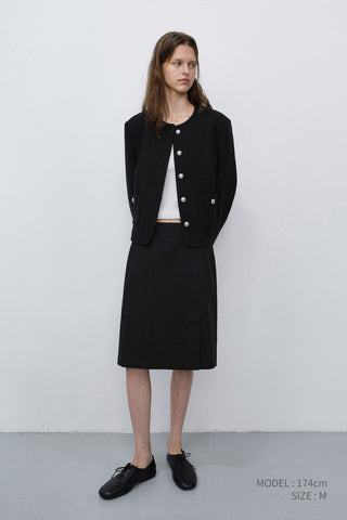 CLASSIC TWEED JACKET BLACK