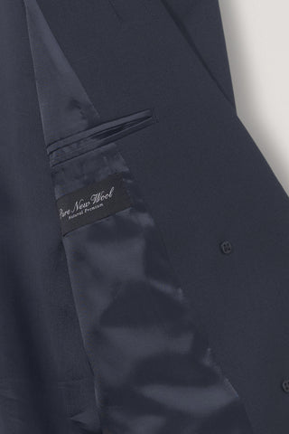 ESSENTIAL 2 BUTTON WOOL BLAZER MIDNIGHT NAVY