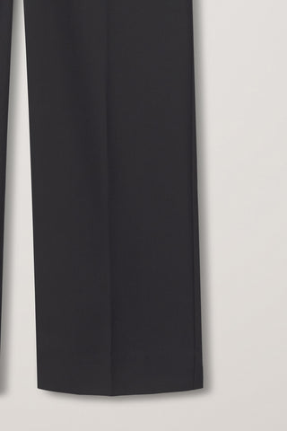 STRAIGHT SLACKS BLACK