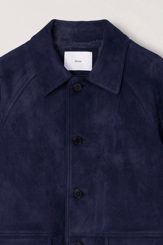 UNISEX LILY ALTER-SUEDE HALF JACKET BLUE NAVY