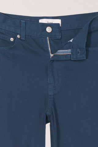 ESSENTIAL STRAIGHT COLORED JEANS BLUE NAVY