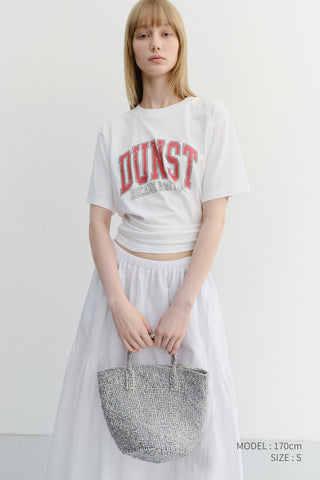UNISEX VINTAGE ARCH LOGO T-SHIRT OFF WHITE