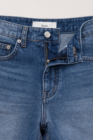 MINI DENIM SHORTS CLASSIC BLUE