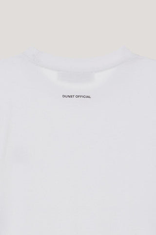 UNISEX LOGO CREASE T-SHIRT WHITE