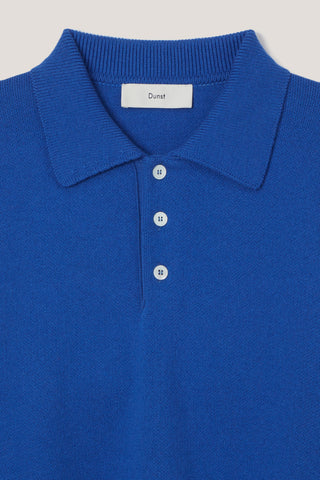 UNISEX CASHMERE COLLARED SWEATER BLUE