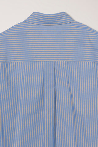 UNISEX INFORMAL SHIRT BLUE STRIPE