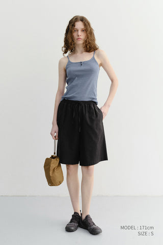 PETIT SLEEVELESS TOP BLUE STRIPE