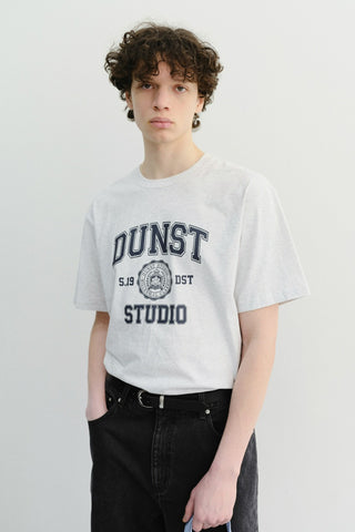 UNISEX CLASSIC LOGO T-SHIRT LIGHT MELANGE GREY