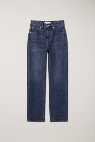 RELAXED FLARED JEANS CLASSIC BLUE