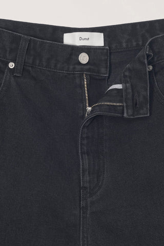 CLASSIC BAGGY DENIM SHORTS BLACK