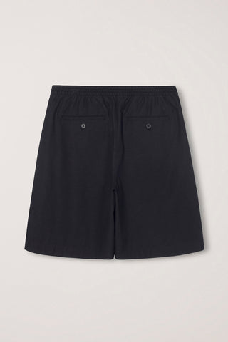 UNISEX PAJAMA BERMUDA SHORTS BLACK