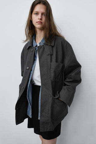 UNISEX CHORE JACKET SEPIA