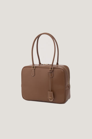 CLASSIC 28 LEATHER BAG TAN