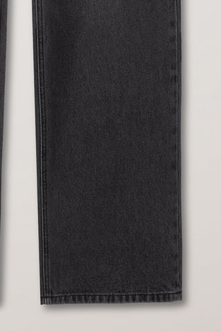 RELAXED WIDE JEANS WASHED GREY