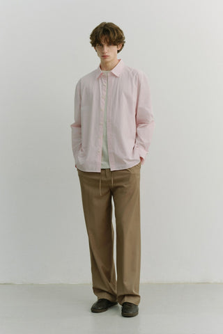 UNISEX SOFT POPLIN SHIRT SOFT PINK