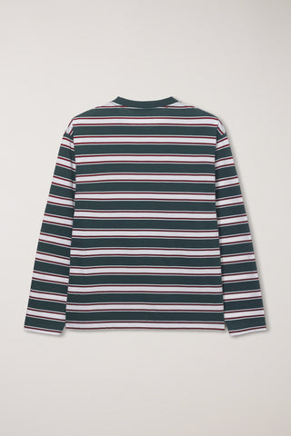 UNISEX STRIPED T-SHIRT GREEN STRIPE