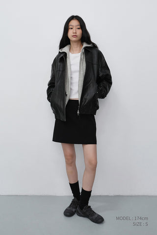 MINI SKIRT BLACK