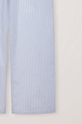 PAJAMA STRING PANTS WHITE STRIPE