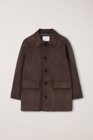 UNISEX LILY ALTER-SUEDE HALF JACKET ETOUPE KHAKI