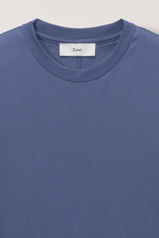 UNISEX ESSENTIAL LOOSE T-SHIRT WASHED BLUE NAVY