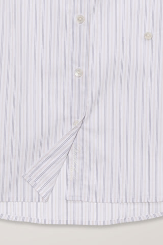 2-WAY ESSENTIAL STRIPED SHIRT GREY STRIPE