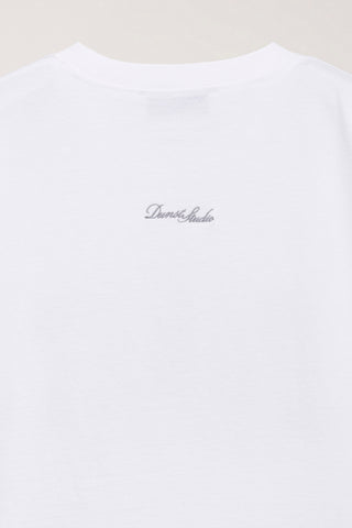 UNISEX VINTAGE ARCH LOGO T-SHIRT OFF WHITE