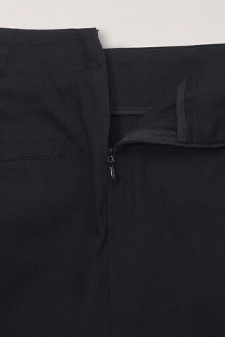 90S MIDI SKIRT BLACK