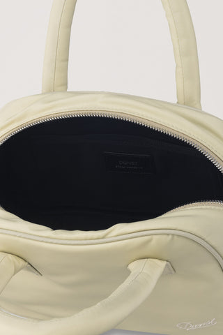 NYLON BOSTON TOTE BAG BEIGE