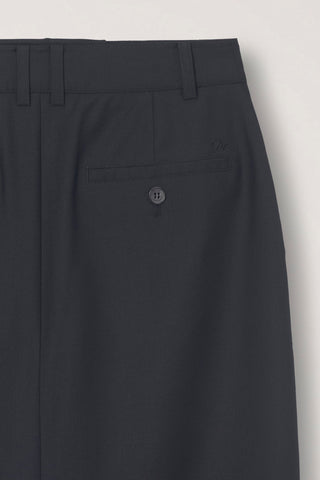 H-LINE LONG SKIRT BLACK