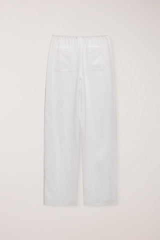 SUMMER STRING PANTS IVORY