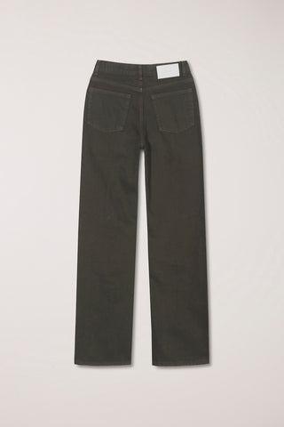 ESSENTIAL STRAIGHT COLORED JEANS BROWN