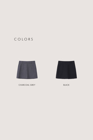 MINI SKIRT BLACK