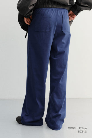 SUMMER WIDE JOGGER PANTS BLUE