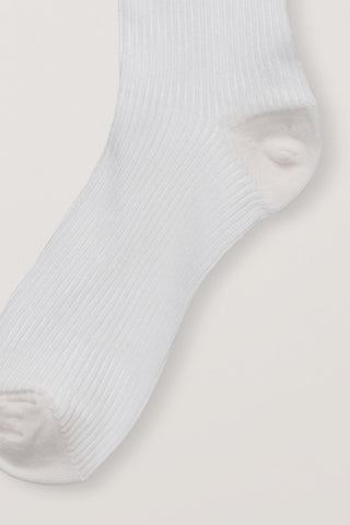 SHEER KNEE SOCKS IVORY