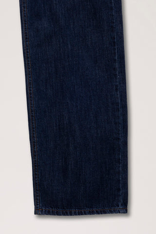 RELAXED SUMMER DENIM PANTS INDIGO BLUE
