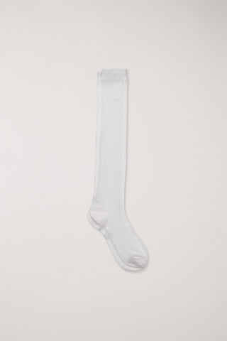 SHEER KNEE SOCKS IVORY