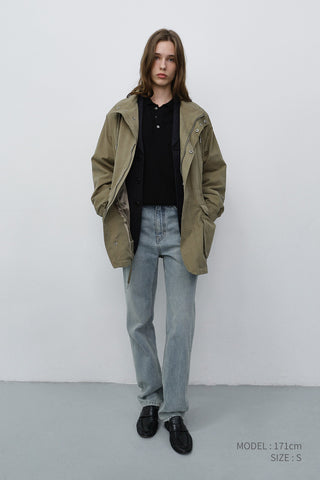 ESSENTIAL STRAIGHT JEANS LIGHT BLUE