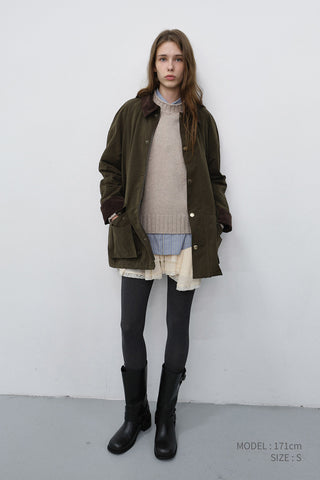 UNISEX CHUNKY ROLL NECK SWEATER LIGHT PEBBLE