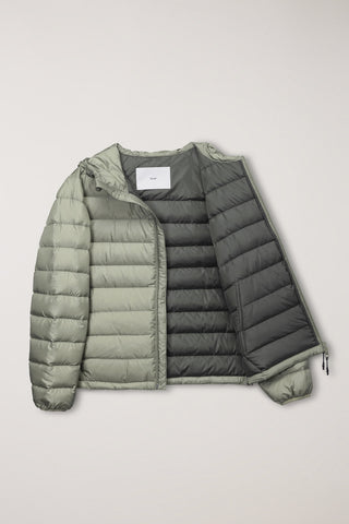 UNISEX LIGHT GOOSE DOWN JACKET OLIVE