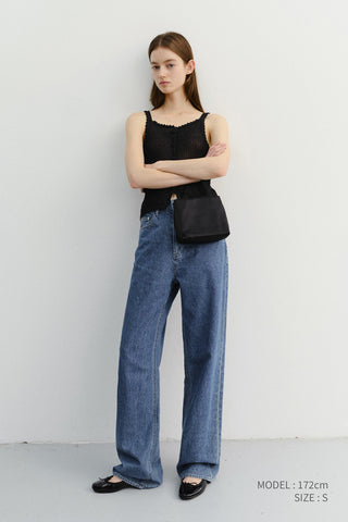 SUMMER STRAIGHT JEANS CLASSIC BLUE