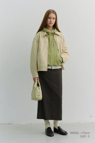 UNISEX GARMENT DYED HOODIE OLIVE GREEN
