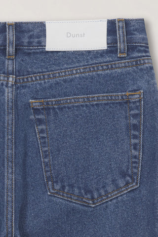 ESSENTIAL SEMI BOOT-CUT JEANS CLASSIC BLUE