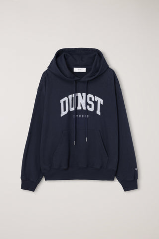 UNISEX ARCH LOGO HOODIE FRENCH NAVY