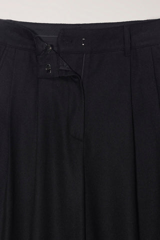 WINTER FLANNEL SLACKS BLACK