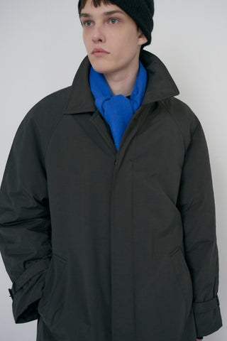 FRINGED CASHMERE MUFFLER KOVALT BLUE