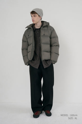 UNISEX JERSEY WIDE PANTS BLACK
