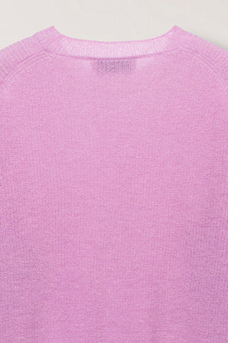 UNISEX HAIRLY SWEATER PALE PINK